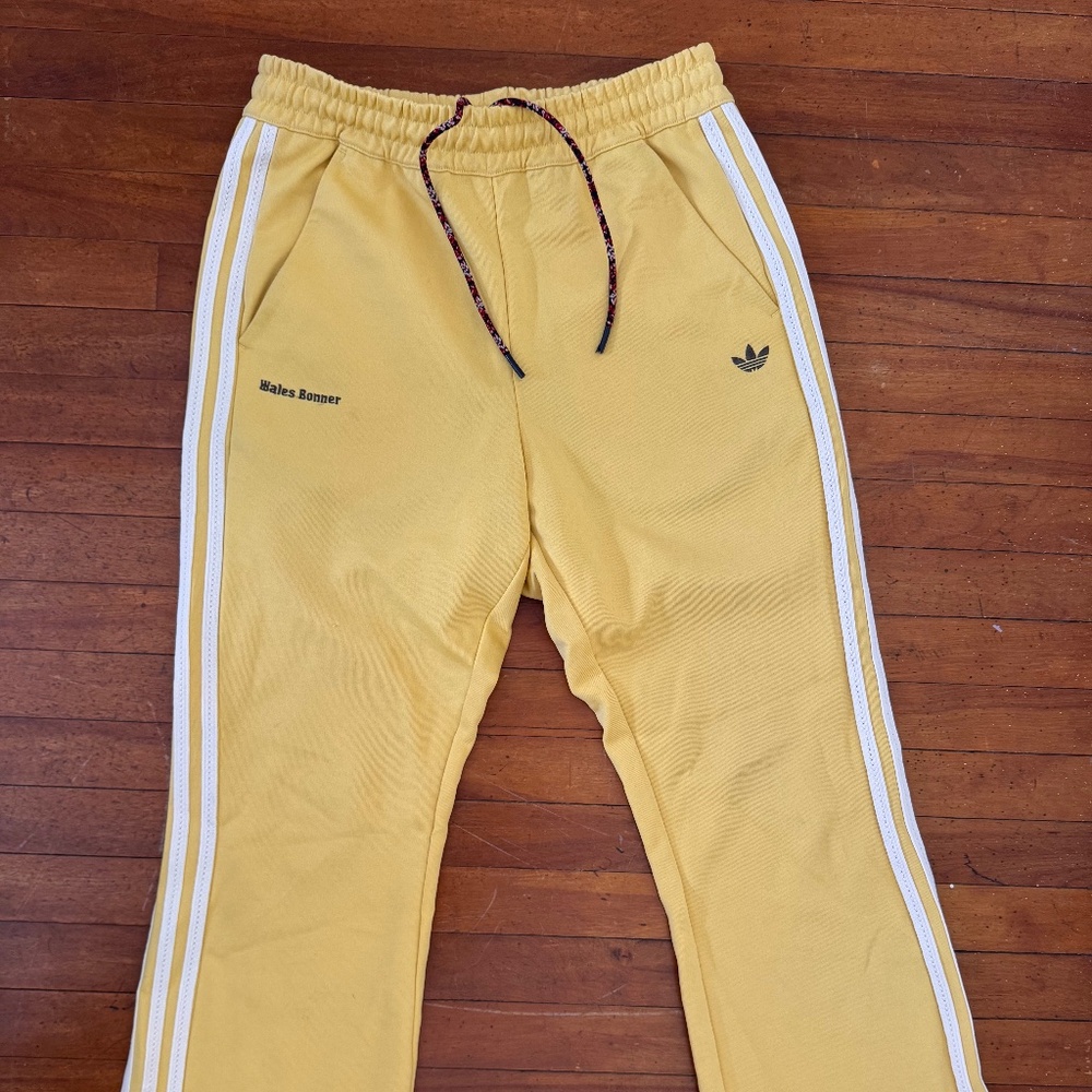 Adidas Wales Bonner yellow track pants